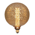 LED filament globe lamp G200 2000K extra warm wit - vooraanzicht