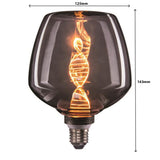 LED filament lamp smoked E27 1800 Extra warn wit - afmetingen