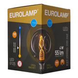 LED Filament lamp Smoked Globe 125 mm 4 Watt Dimbaar 1800K - Extra warm - verpakking