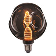 LED filament lamp E27 fitting vooraanzicht smoked dimbaar - vooraanzicht