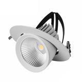 LED-Einbau-Downlight 40W | Neigbar | 165 mm 3600 lm