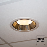 LED Inbouw Downlight met Reflector 15W | CCT | Ø145-155mm - 3000K warm wit