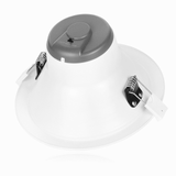 Led inbouw downlight met reflector 15 watt - onderkant spot