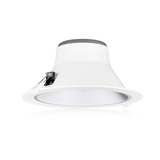 Led inbouw downlight met reflector 15 watt - zijaanzicht armatuur