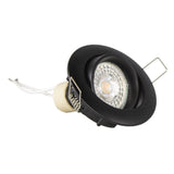 LED-Inbouwspot-kantelbaar-zwart-dimbaar-zijkant-