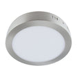 LED Plafondlamp rond - 18 watt - Mat chrome - IP20 - 4000K (naturel wit)