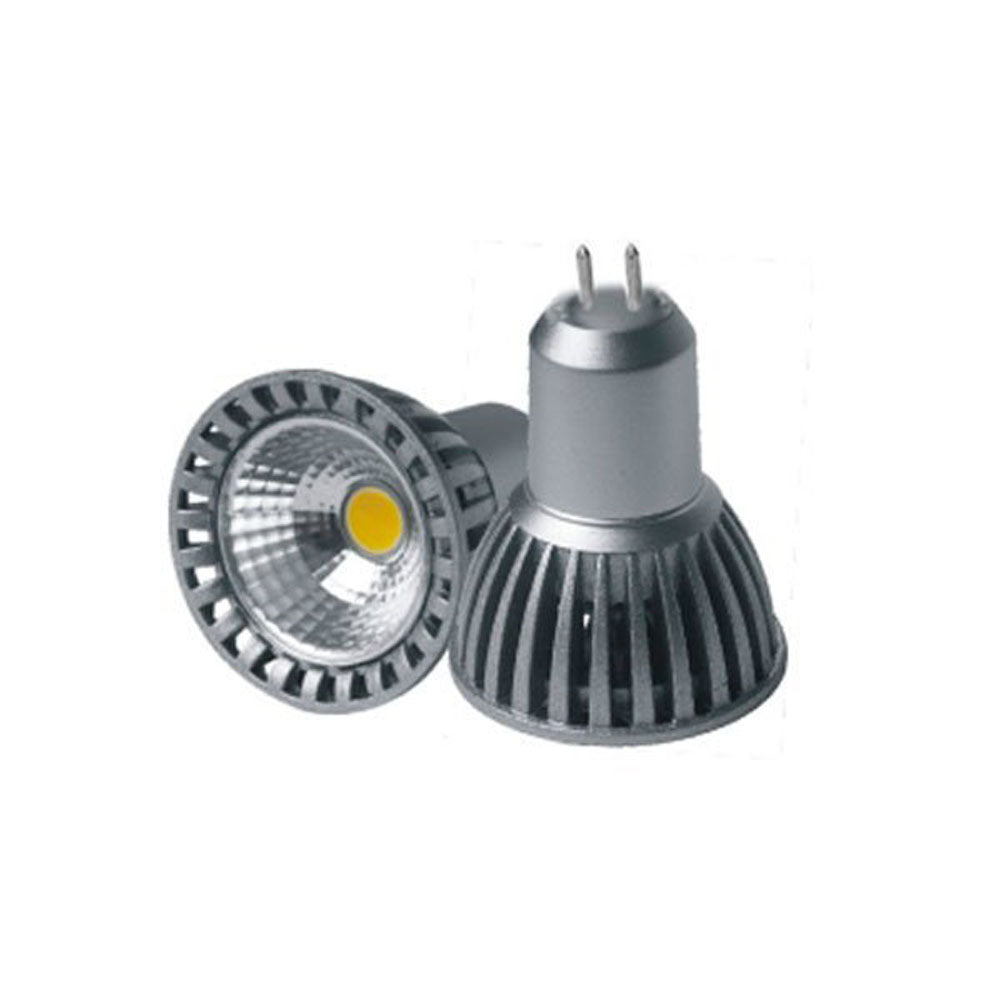 LED Spot 6W GU5,3/MR16 12V | 2700K – Warm Wit - vooraanzicht liggend