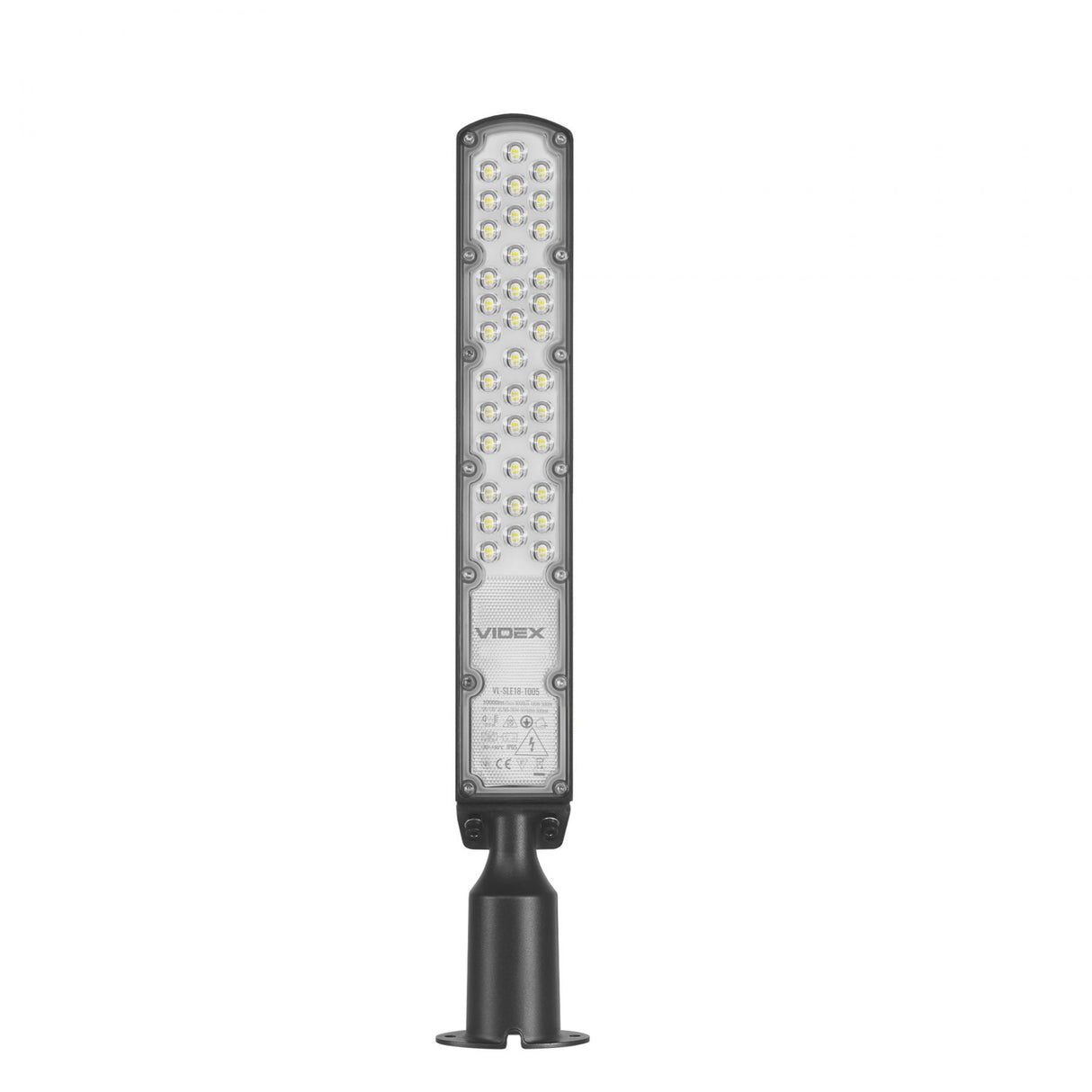 LED Straatlamp zwart PLAYA - Eco serie - 100W - IP65 - 100lm-w - 5000K - vooraanzicht 2