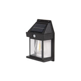 LED Wandlamp op Solar - 1 Watt - Schemersensor - 3000K - Warm wit zijkant