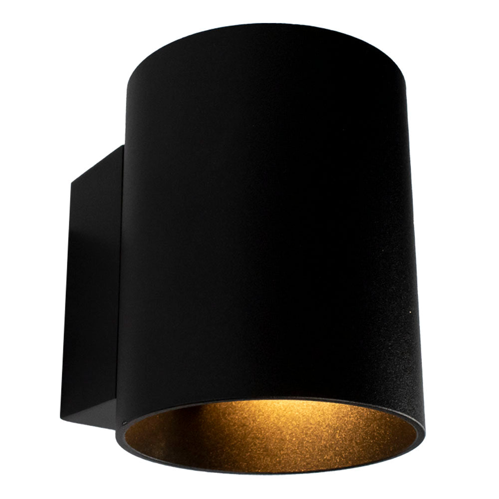 LED Wandlamp zwart Sonia Rond G9 fitting - incl led lamp