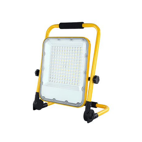 LED Accu Bouwlamp - Floodlight 100 Watt | 6000K - Daglicht wit