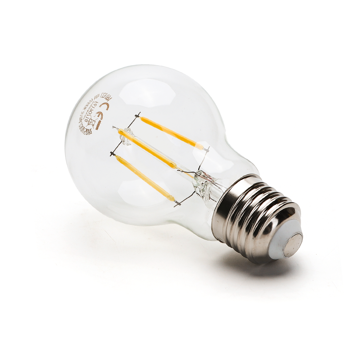 LED Filament Peer lamp 4W A60 E27 - 2700K | Warm wit