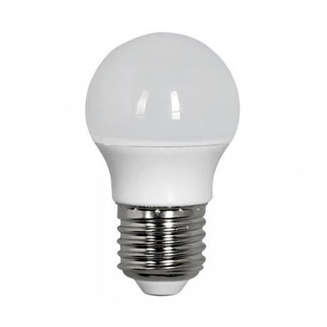 LED lamp E27 fitting met melkglas niet dimbaar - vooraanzicht LED lamp