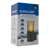 Wandlamp modern E27 fitting smoke glas dimbaar - verpakking