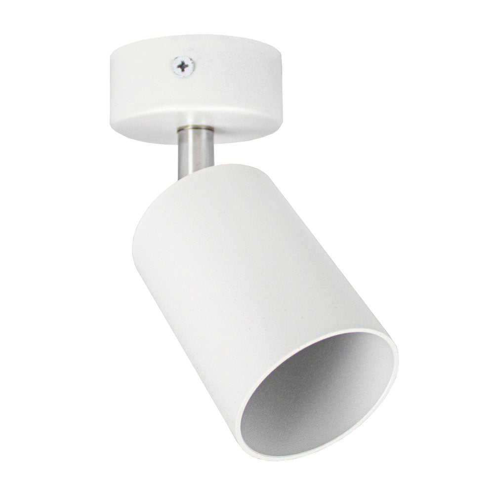 LED Moderne plafondspot opbouw wit enkel GU10 fitting - zonder spot