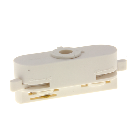 Pendel adapter 1-fase rails - Wit