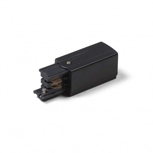 3-Fase Rails voedingsconnector | Power connector | Zwart | LEFT