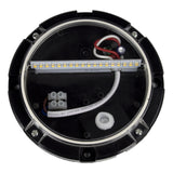 LED wandlamp rond | opbouw | voetpad lamp | 2W | 3000K - Warm wit