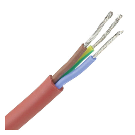 Siliconen kabel 1,5mm en 2,5mm2 - 100 meter rol - 3 aders