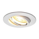 PHILIPS LED-Einbaustrahler rund | 70mm | Weiß | 4W | Dimmbar