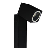 Staande buitenlamp zwart GU10 fitting 100 cm Wenen - close up