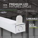 LED-TL-Leuchte 150 cm (einzeln) IP22 | inkl. LED-Leuchtstoffröhre 22W