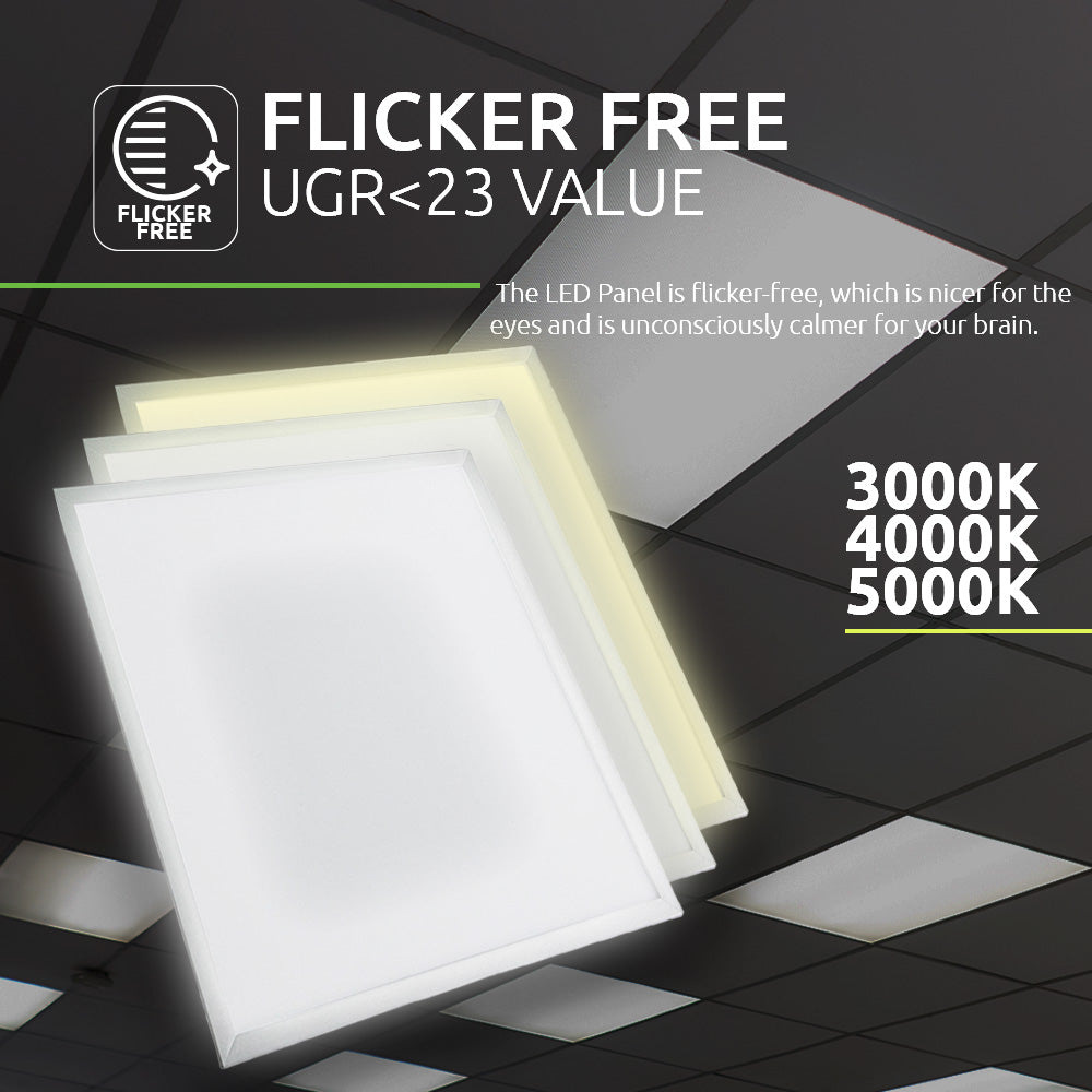 LED Paneel 30x30CM - 15 Watt - flicker free