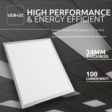 LED Paneel 120x15CM - 25Watt - CCT - 3000K-4000K-5000K- template - high performance