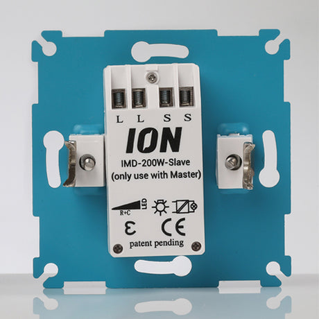 Universele ION LED dimmer | Slave | 0.3-200W | Fase afsnijding - achterkant