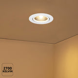 LED Dimbare inbouw spot 5W | Ø70mm | Wit | 2700K