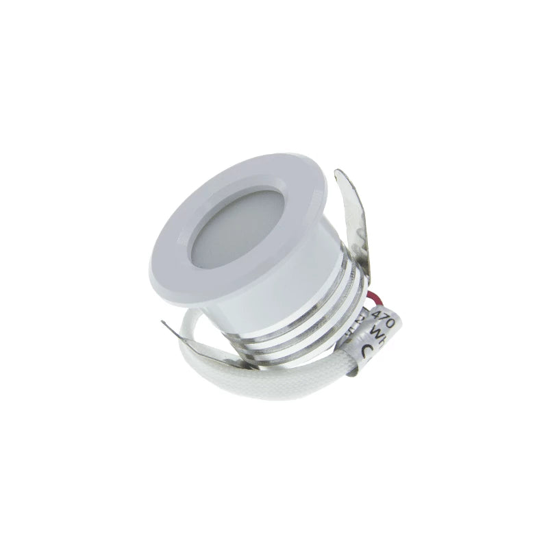 Bündel | LED-Veranda-Einbaustrahler | Ø31mm | 1,5W | Dimmbar – Weiß | 6 Stück