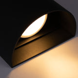 LED wandlamp highlight gu10 fitting dimbaar binnen - onderkant met spot