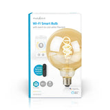 Wi-Fi Filament Globe LED-Lampe – 125 mm | 1800K - 6500K | 5W | E27