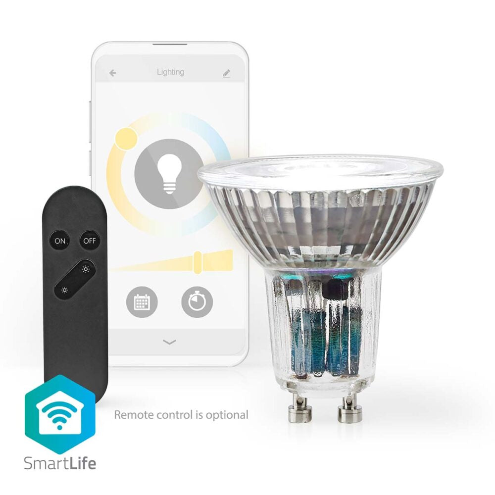 Wi-Fi Smart LED GU10 Spot | 4,9 Watt | 2700K - 6500K Warm-Kaltweiß