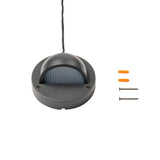 LED Wandlamp zwart 12 volt 300K warm wit - onderdelen