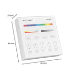 Wandschakelaar draadloos - Milight voor RGB-CCT - afmetingen