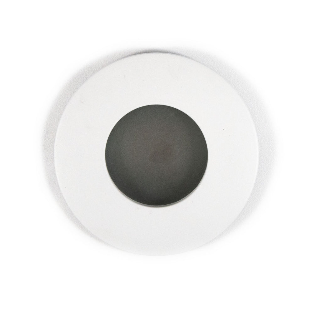 Witte inbouwspots gu10 ip65 waterdicht - vooraanzicht lamp uit