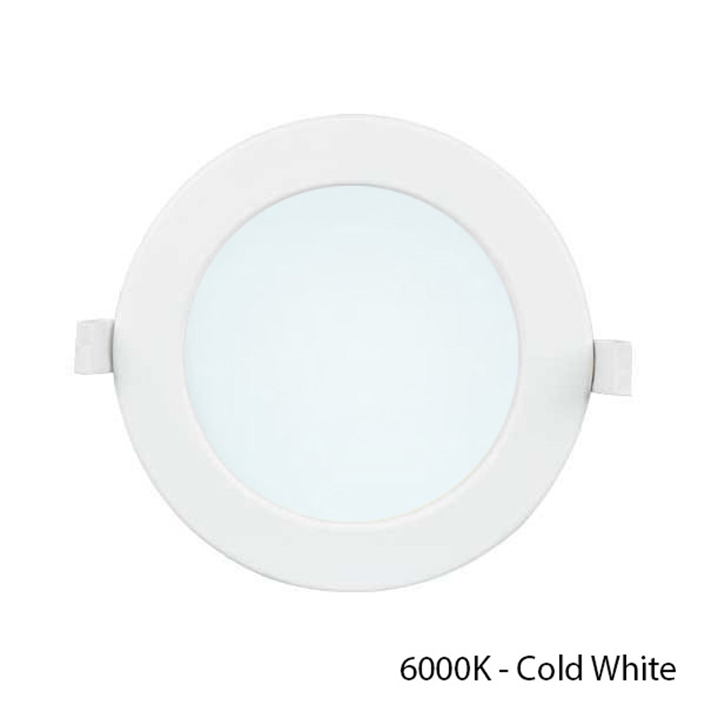 LED inbouw downlight rond sfeerindicatie 6000K cold wit