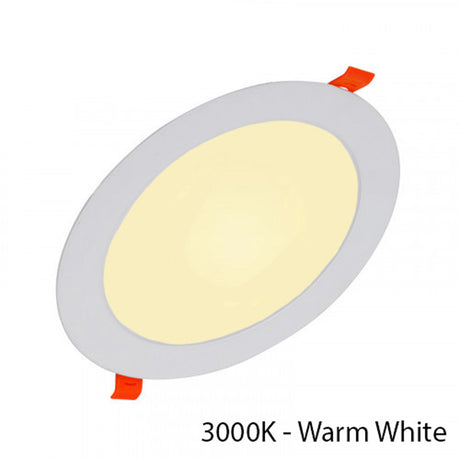 Sfeerindicatie LED Downlight inbouw rond slim afmetingen